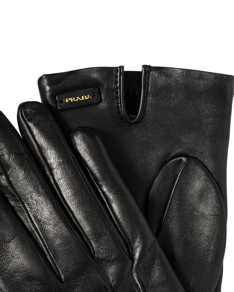 prada leather gloves for ladies|prada gloves for women.